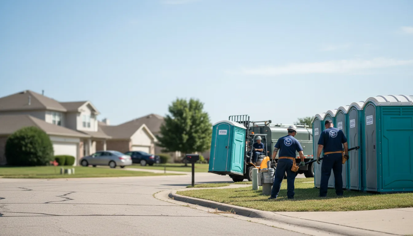 Porta Potty Rental in Kansas, OK near me